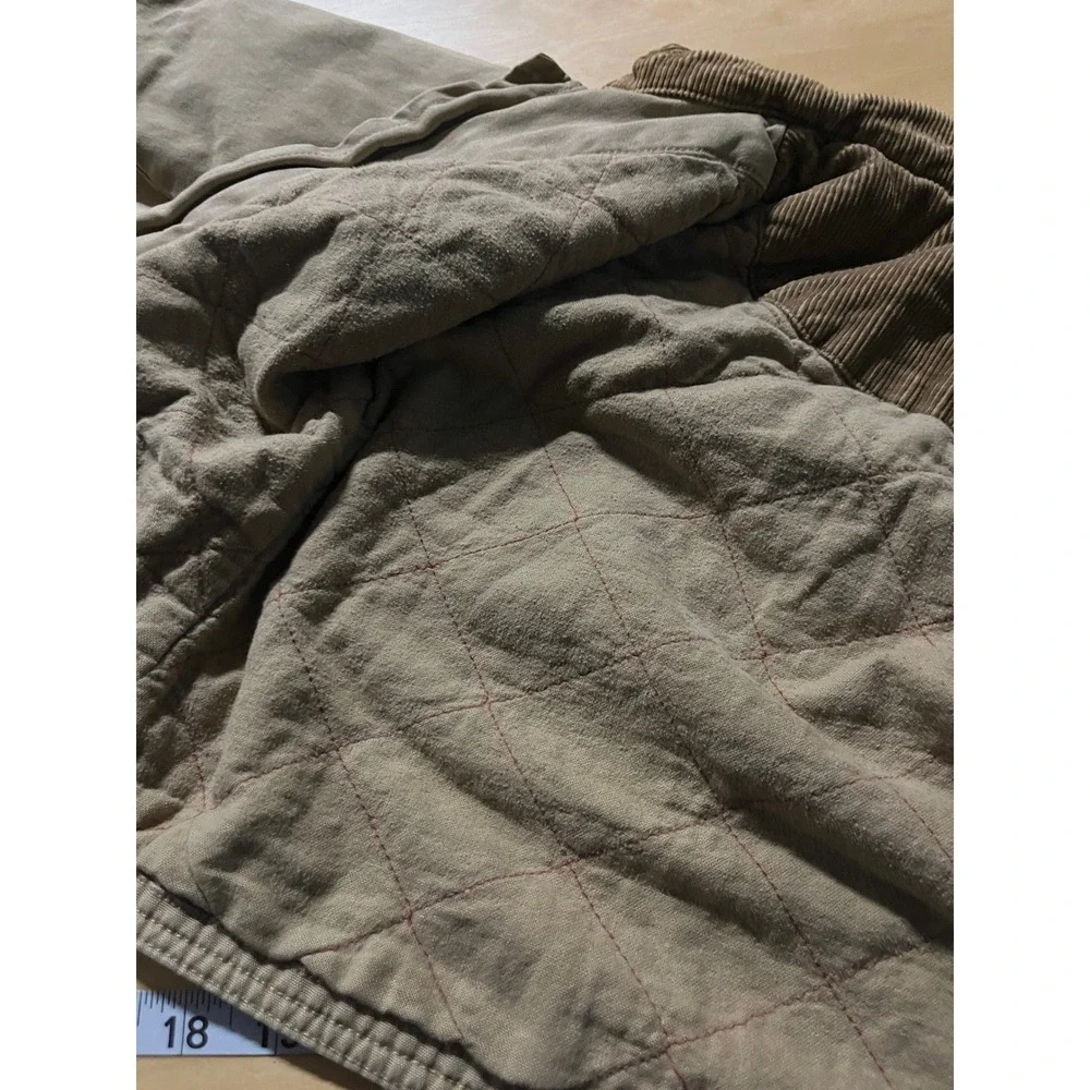 Old Navy Kids 2T Duck Canvas Barn Coat Brown Chore Outdoor Farm Corduroy Collar
